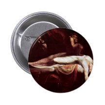 Der Albtraum, durch Johann Heinrich Füssli (bester Button