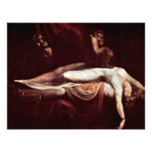 Der Albtraum, durch Johann Heinrich Füssli (bester Personalisierte Einladung