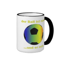 der Ball ist rund Kaffeetasse