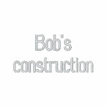 Der Bau des Bobs Besticktes Polo Hemd