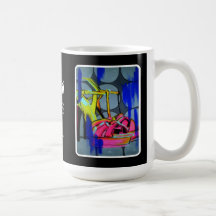 "Der Becher des Disco-Heelses Kaffeetasse