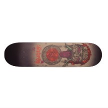 Der Beobachter #1 - Rot Individuelle Skateboards