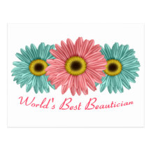 Der beste Beautician der Welt Postkarte
