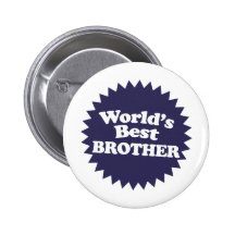 Der beste Bruder der Welt Anstecknadelbuttons