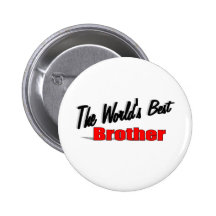 Der beste Bruder der Welt Anstecknadelbuttons