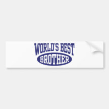 Der beste Bruder der Welt Auto Sticker