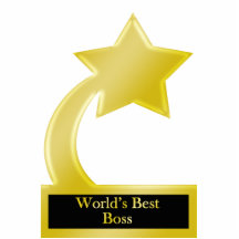 Der beste Chef der Welt, Goldstern-Preis-Trophäe Photofigur