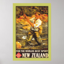 "Der beste Sport der Welt" - Neuseeland Posterdruck
