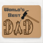 Der beste Vati der Welt in seiner Sprache Mousepad