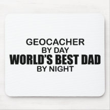 Der beste Vati Geocacher Welt bis zum Nacht Mauspads