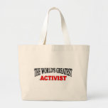 Der bestste Aktivist der Welt Leinentaschen