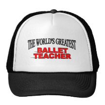 Der bestste das Ballett-Lehrer der Welt Baseball Kappen