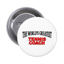 Der bestste das Tennis-Trainer der Welt Buttons