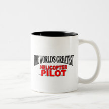 Der bestste der Hubschrauber-Pilot der Welt Kaffeehaferl