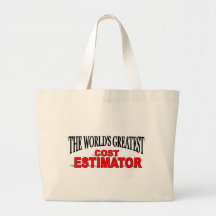 Der bestste die Kosten-Abschätzer der Welt Tasche