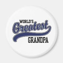 Der bestste Großvater der Welt Magnete