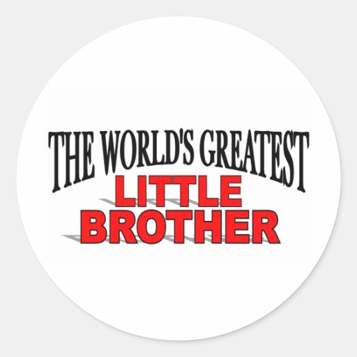Der bestste kleine Bruder der Welt Sticker