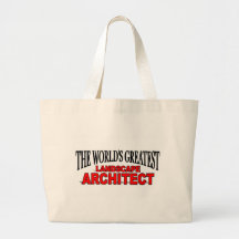 Der bestste Landschaftsarchitekt der Welt Leinentaschen