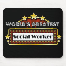 Der bestste Sozialarbeiter der Welt Mousepads