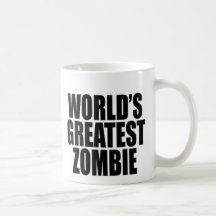 Der bestste Zombie der Welt Tasse
