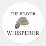 Der BiberWhisperer Aufkleber
