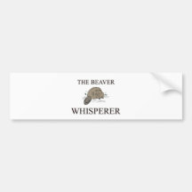 Der BiberWhisperer Auto Sticker