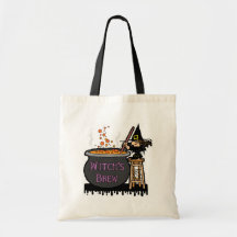 Der Brew-Trick-oder Leckerei-Tasche der Hexe