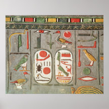 Der Cartouche des Königs Plakate