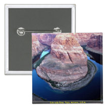 Der Colorado, Seite, Arizona, USA Button