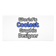 Der coolste Grafikdesigner der Welt Foto Karten