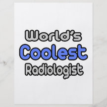 Der coolste Radiologe der Welt Vollfarbige Flyer