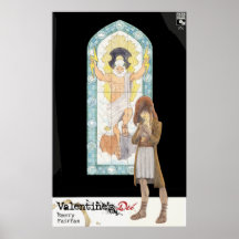 Der Dei des Valentinsgrußes Plakat