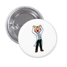 Der Doktor ist herein Anstecknadelbutton