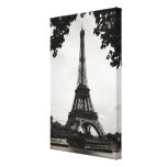 Der Eiffel-Turm, Paris - eingewickelte Leinwand Gespannte Galerie Drucke