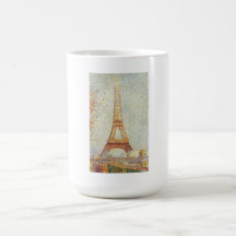 Der Eiffelturm durch Georges Seurat Tee Tassen