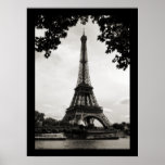 Der Eiffelturm, Paris - Plakat