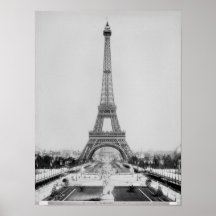 Der Eiffelturm Plakatdruck