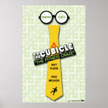 "Der Eignungs-Verrücktheits-" Plakat "vom theCUBIC