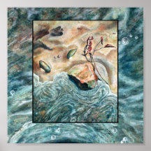 Der Felsen Plakatdrucke