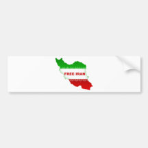 Der freie Iran Autosticker