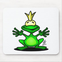 Der Frosch-Prinz Mauspad