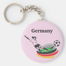 Der Fußball-Rosa-Hintergrund Deutschland-Frauen Schlüsselband