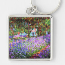 Der Garten des Künstlers bei Giverny, Claude Monet Schlüsselbänder