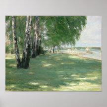 Der Garten des Künstlers in Wannsee, 1918 Posterdrucke