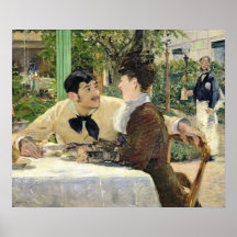 Der Garten von Pere Lathuille, 1879 Plakate