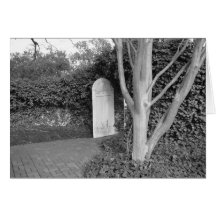 der geheime Garten Grußkarte