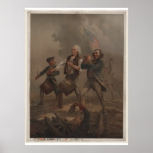 Der Geist von '76 (Yankee-Gekritzel) durch A.M. Wi Plakatdruck