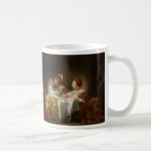 Der gestohlene Kuss - Jean Honoré Fragonard Tee Tasse
