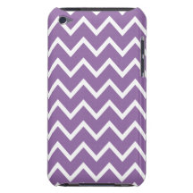 Der Glockenblume lila Zickzack Kasten iPod-Touch-G iPod Case-Mate Hülle