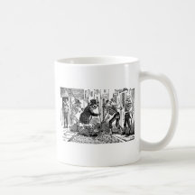"Der glückliche Straßen-Reiniger Calaveras " Kaffeetassen